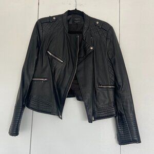 ZARA Trafaluc Leather Jacket - Size XL